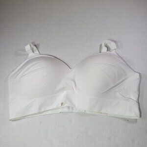Truekind White Supportive Comfort Wireless Shaping Bra #10210 Size 4XL